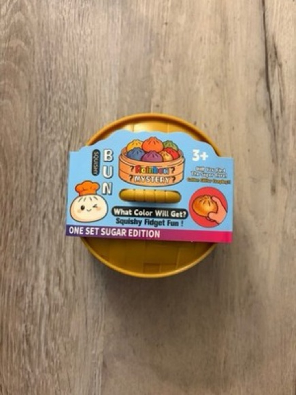 Squeeze Yellow Bun Mystery Squishy Fidget Toy